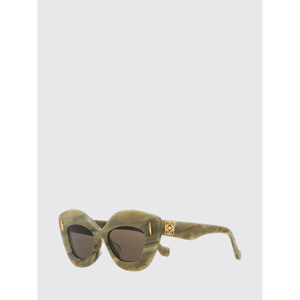 Loewe Men Bicolour Acetate Butterfly Cat-Eye Sunglasses Loewe With Monogram